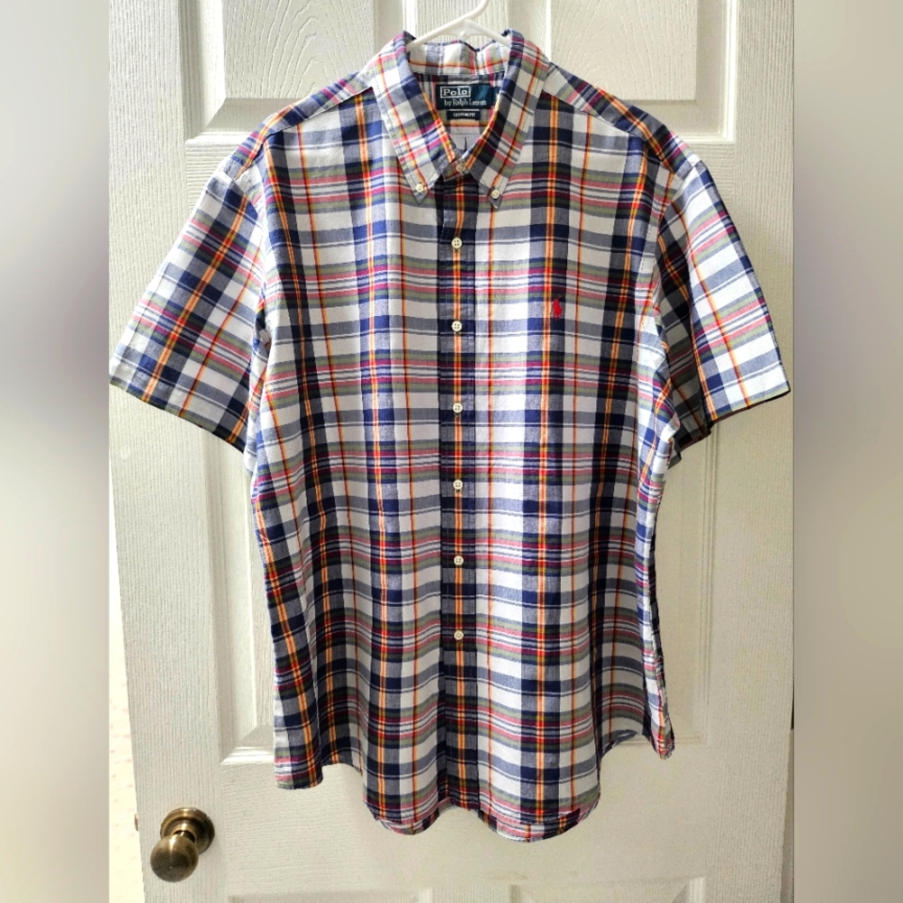 Polo Ralph Lauren Multicolor Plaid Button Down Shirt